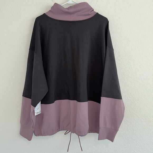 Athleta Hermosa Mock Neck Sweatshirt Size XL - Picture 3 of 7
